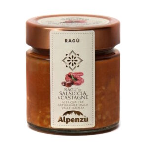 alpenzu RAGU' DI SALSICCIA E CASTAGNE 225 G.