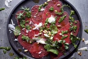 Carpaccio di cervo