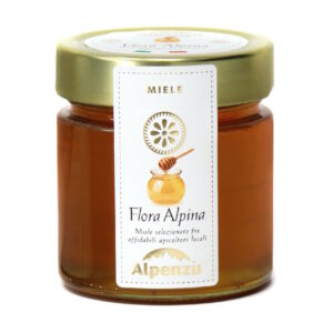 alpenzu MIELE DI FLORA ALPINA ITALIANO 300 G.