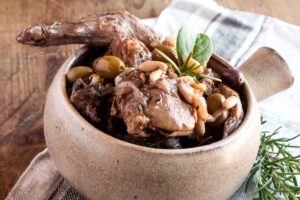 Coniglio alla ligure