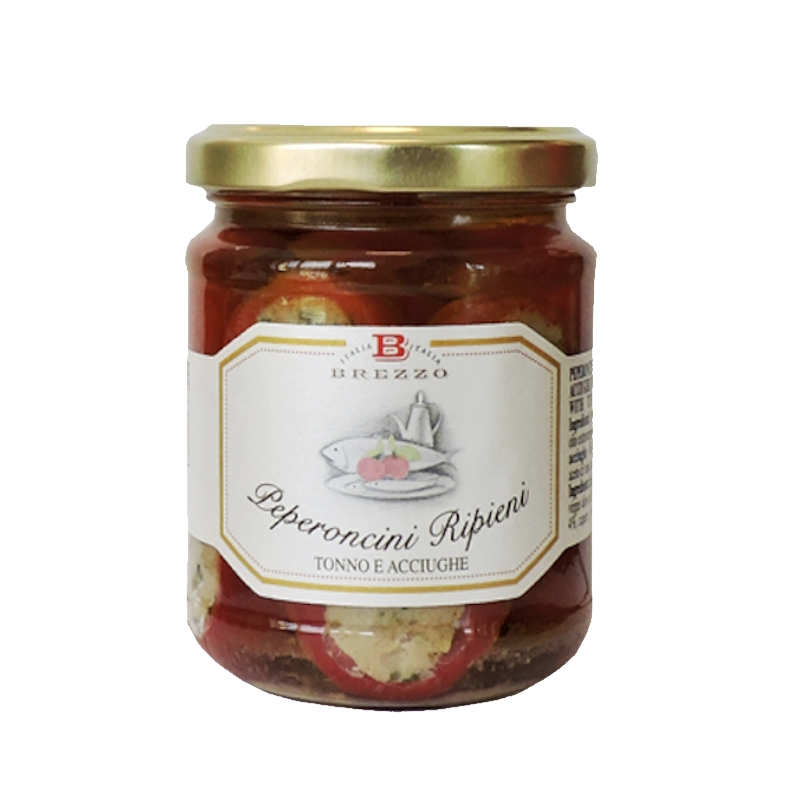 brezzo peperoncini ripieni tonno acciughe