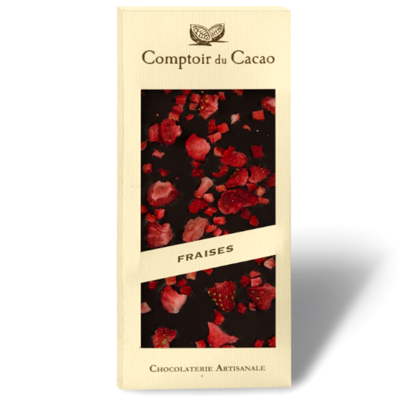 comptoir du cacao fraises