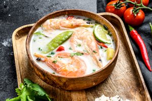 Zuppa thai di cocco e gamberi ok