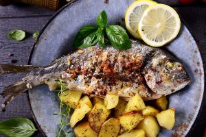 Pesce al forno