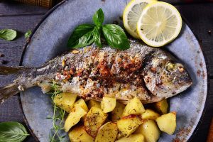 Pesce al forno