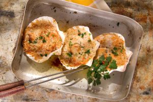 Capesante gratinate