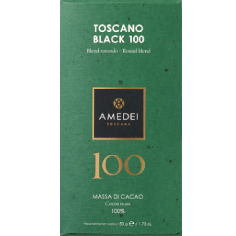 amedei black 100 toscano