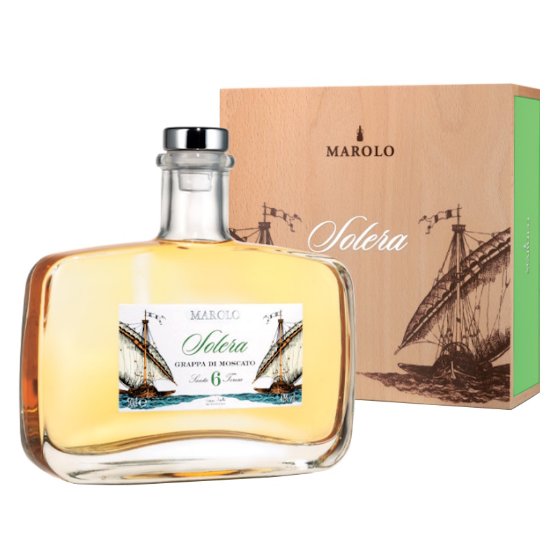 marolo grappa di moscato solera