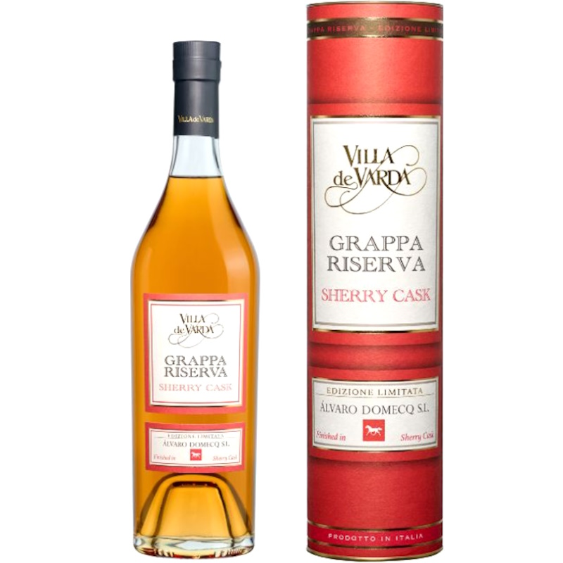 villa varda grappa sherry cask