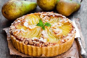 crostata di pere