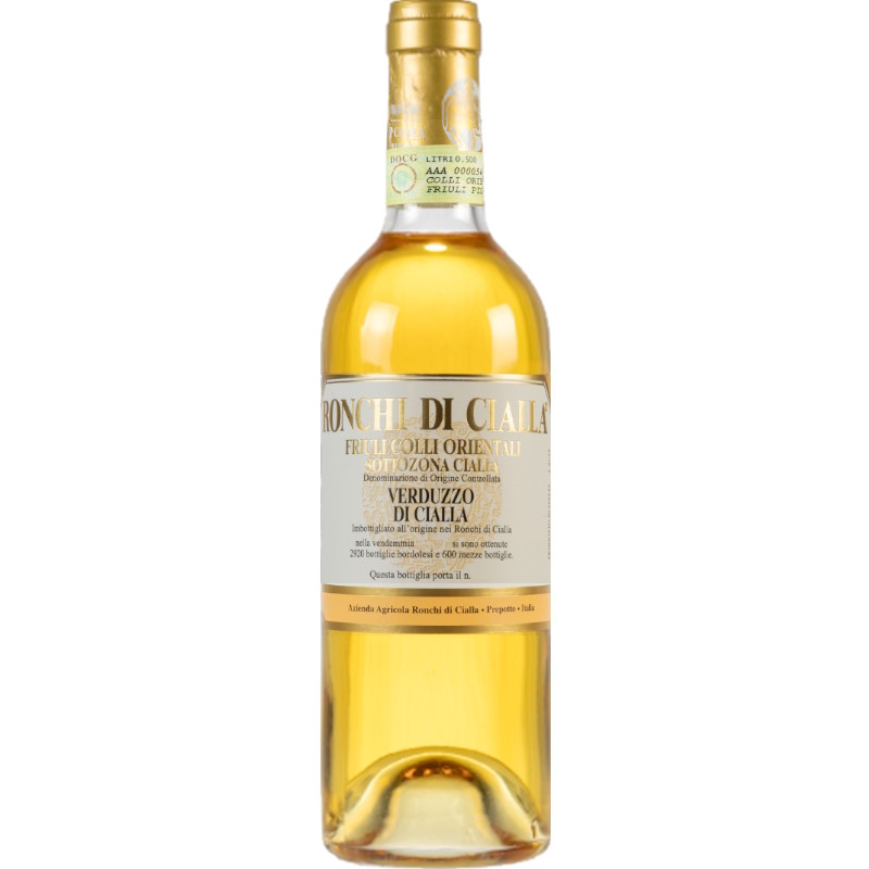 ronchi di cialla verduzzo di cialla