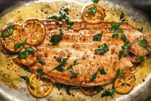 Sogliola al burro di agrumi Pesce
