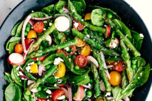 Insalata verde di asparagi